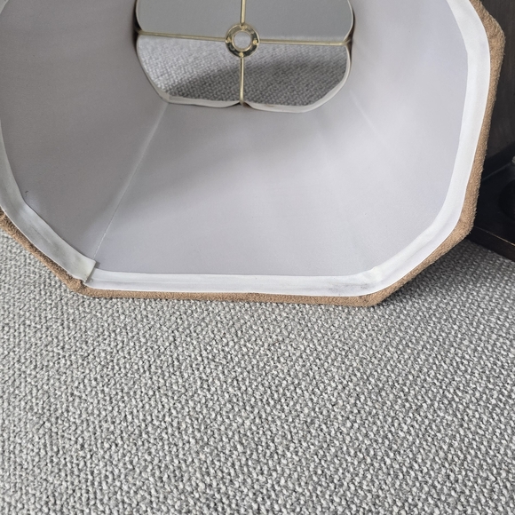 Tan Suede Lamp Shade - Picture 4 of 8